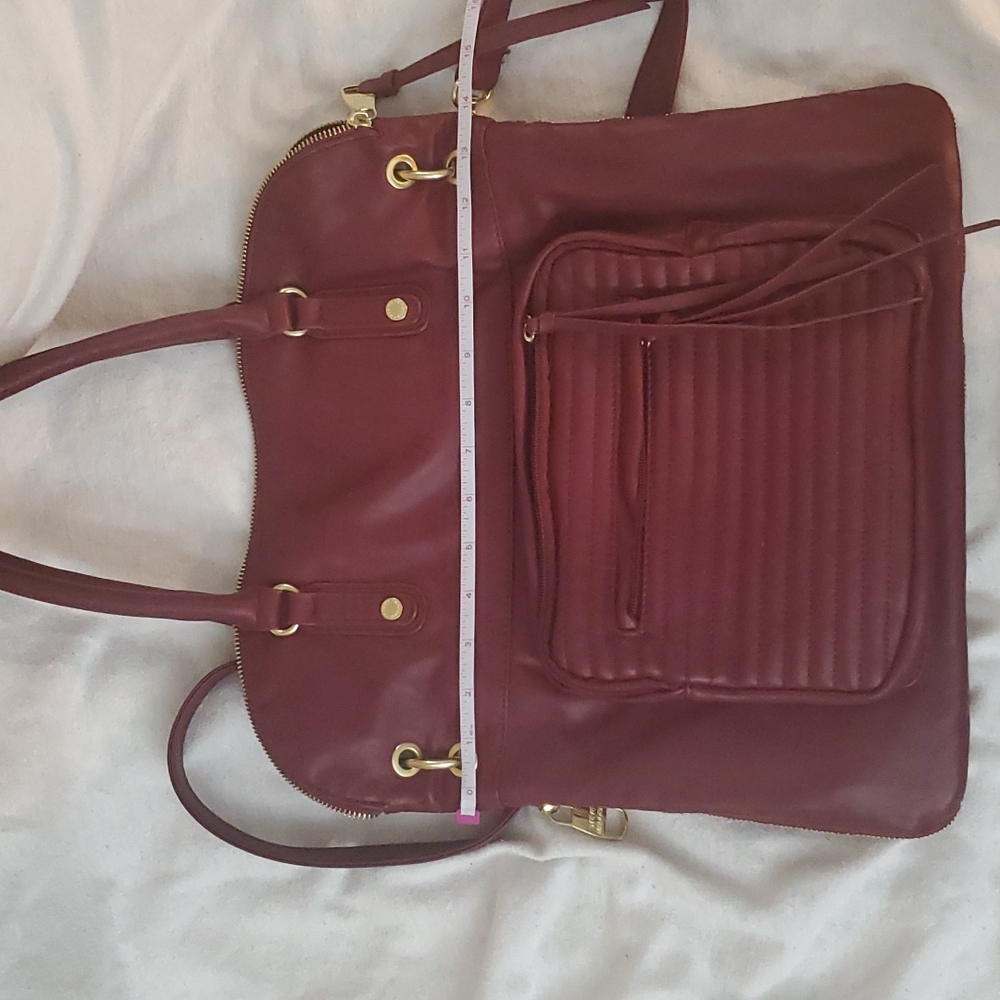 Steve Madden Burgundy purse - Picture 10 of 12